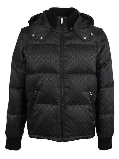 gucci gg men's jacket|Gucci padded jacket men's.